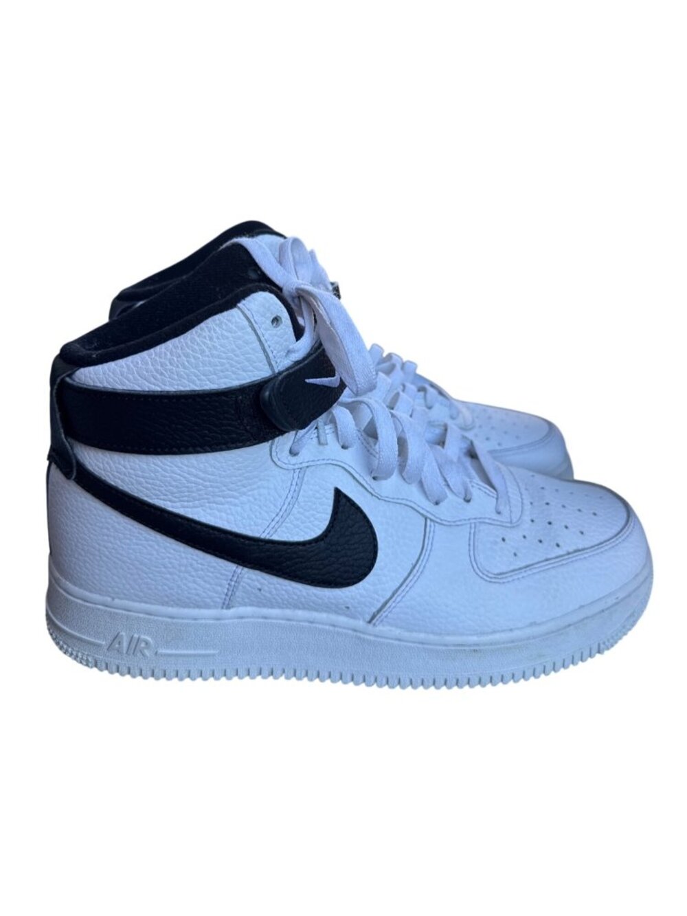 Nike Air Force 1 High '07 Mens US 9 White Black Sneakers CT2303-100